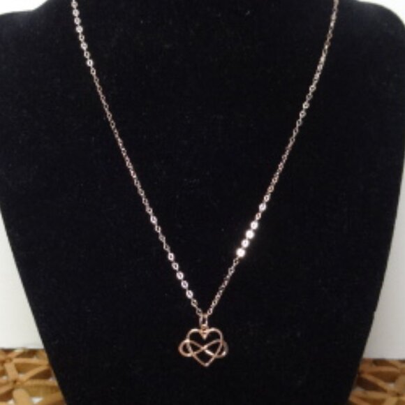 Thank You for Being My Unbiological Sister 18" Rose Gold Necklace, NWOT - Picture 3 of 5